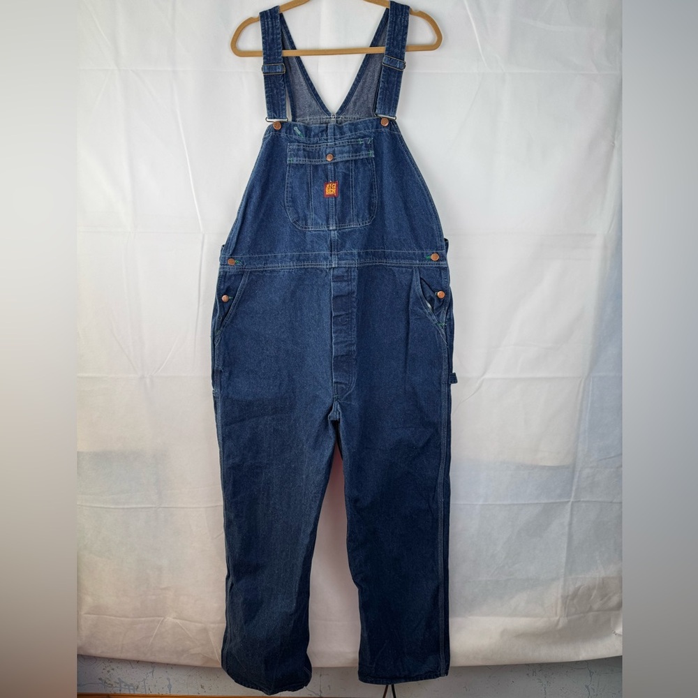 Vintage Big Ben Denim Bib Overalls Made In The USA Men’s Size W46 X 32